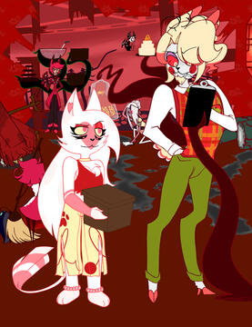 Crashed Wedding Preparations Aiden’s (RadioAppleFanKid) job absolutely ruined while Friends and Family help clean up